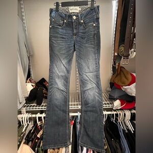 Ariat women’s REAL rosa boot cut jeans perfect rise size 26